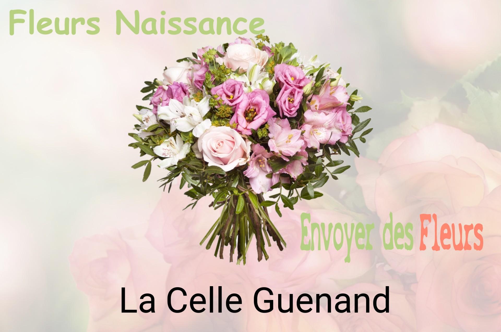 Bouquet de fleurs de naissance livré à La Celle-Guenand
